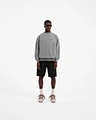 grey sweatshirt